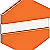 orange/white