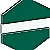 pine green/white