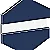 navy blue/white