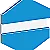 sky blue/white