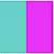 Turqoise/fuchsia