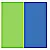 Green/blue
