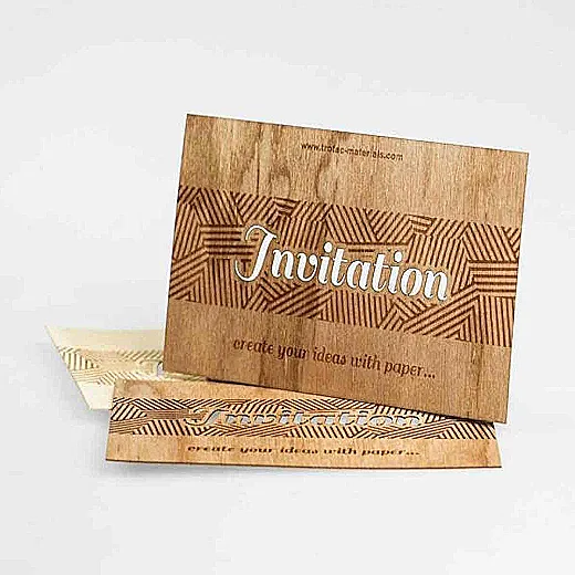 Laser Paper Wood
